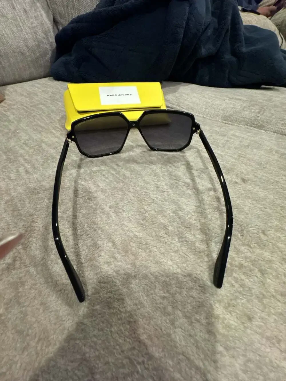 Marc Jacobs MARC 417/S Square Sunglasses in Black